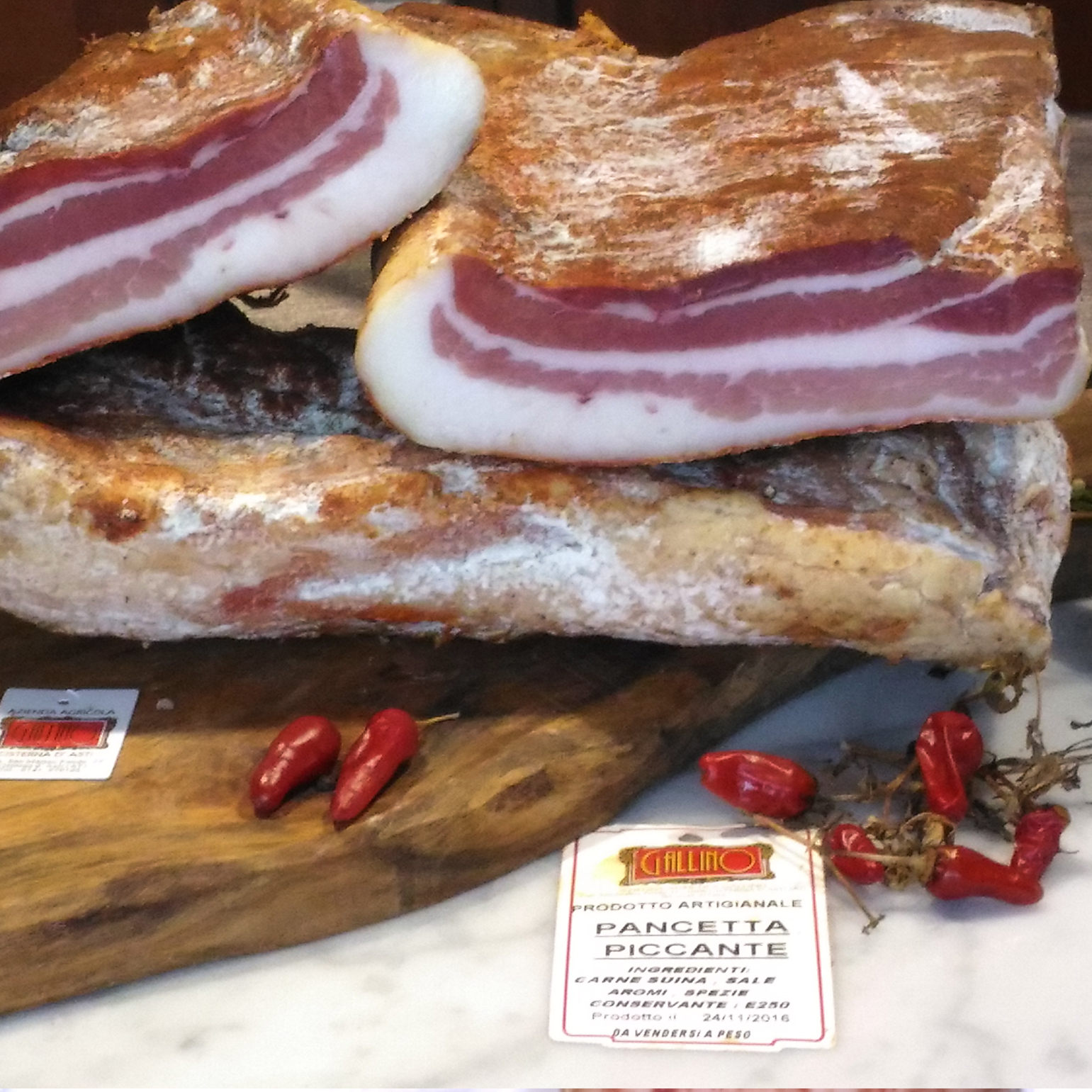 Pancetta piccante