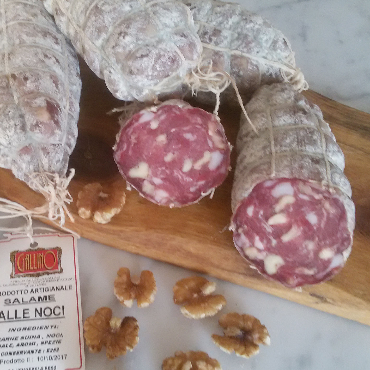 Salame alle noci