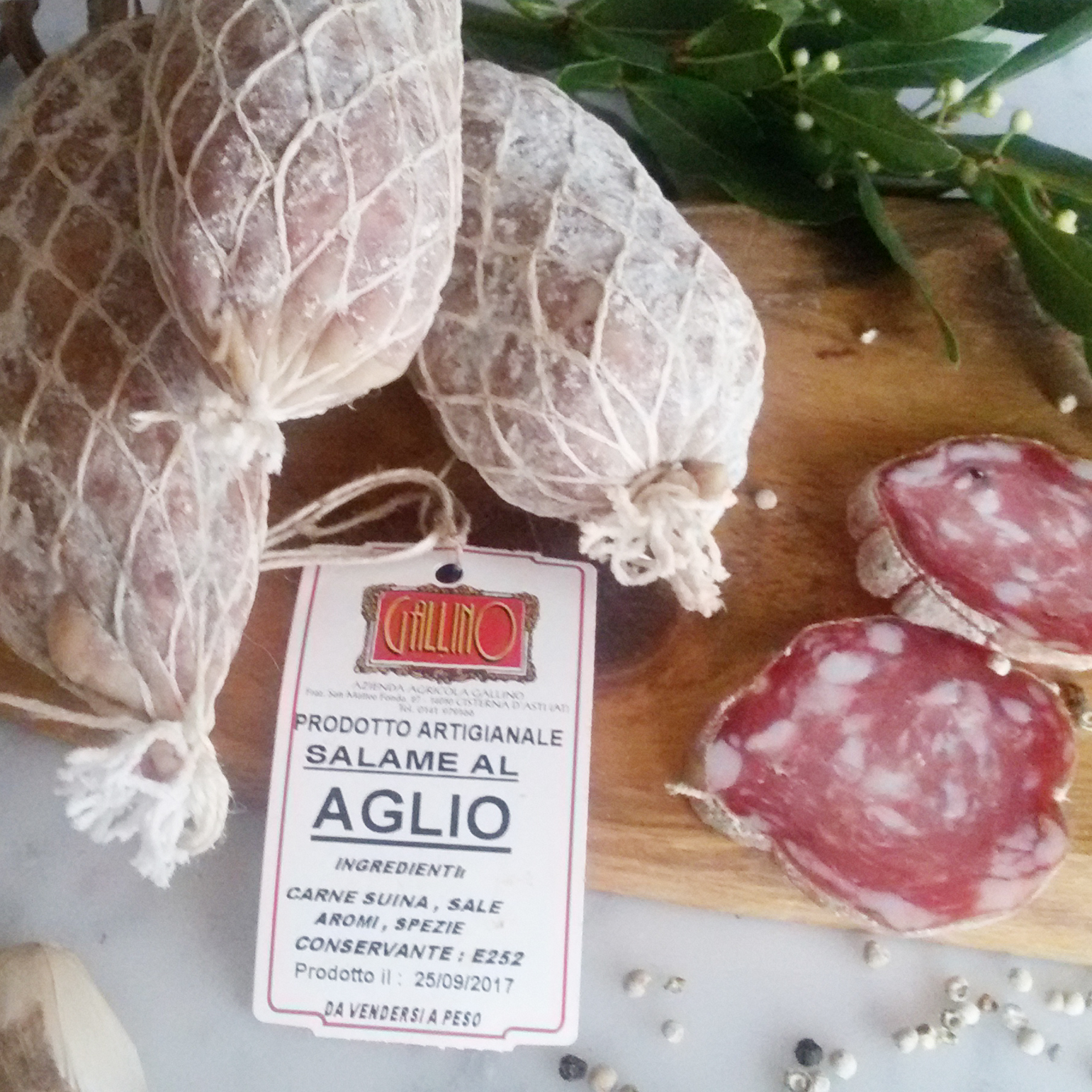 Salame all’aglio